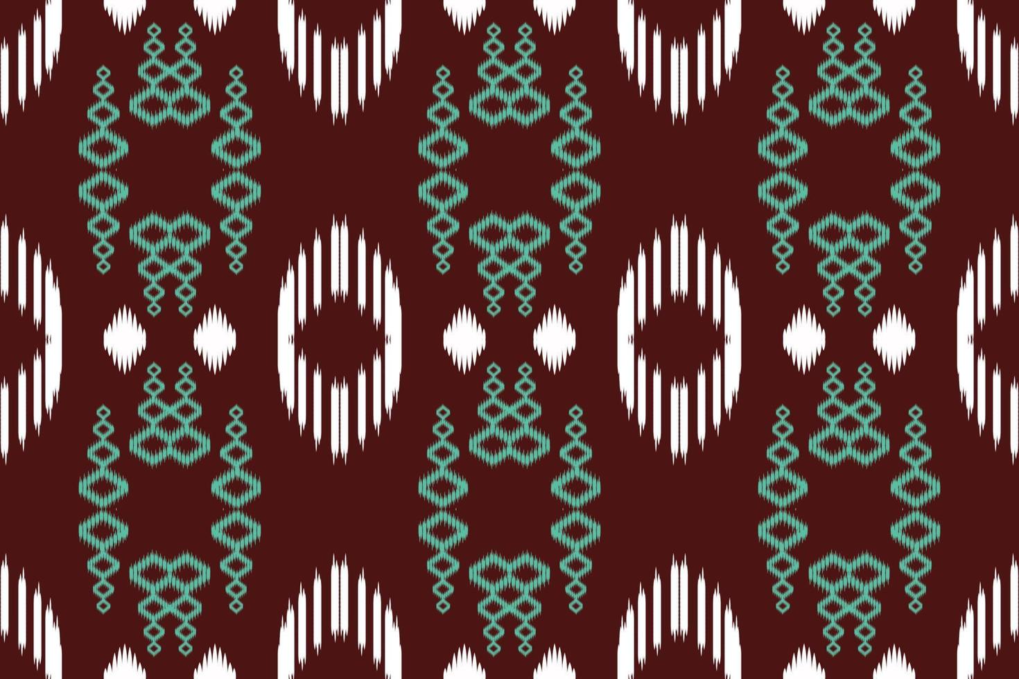 ikat diamant tribal kunst naadloos patroon. etnisch meetkundig batik ikkat digitaal vector textiel ontwerp voor prints kleding stof Saree mughal borstel symbool zwaden structuur kurti kurtis kurta's