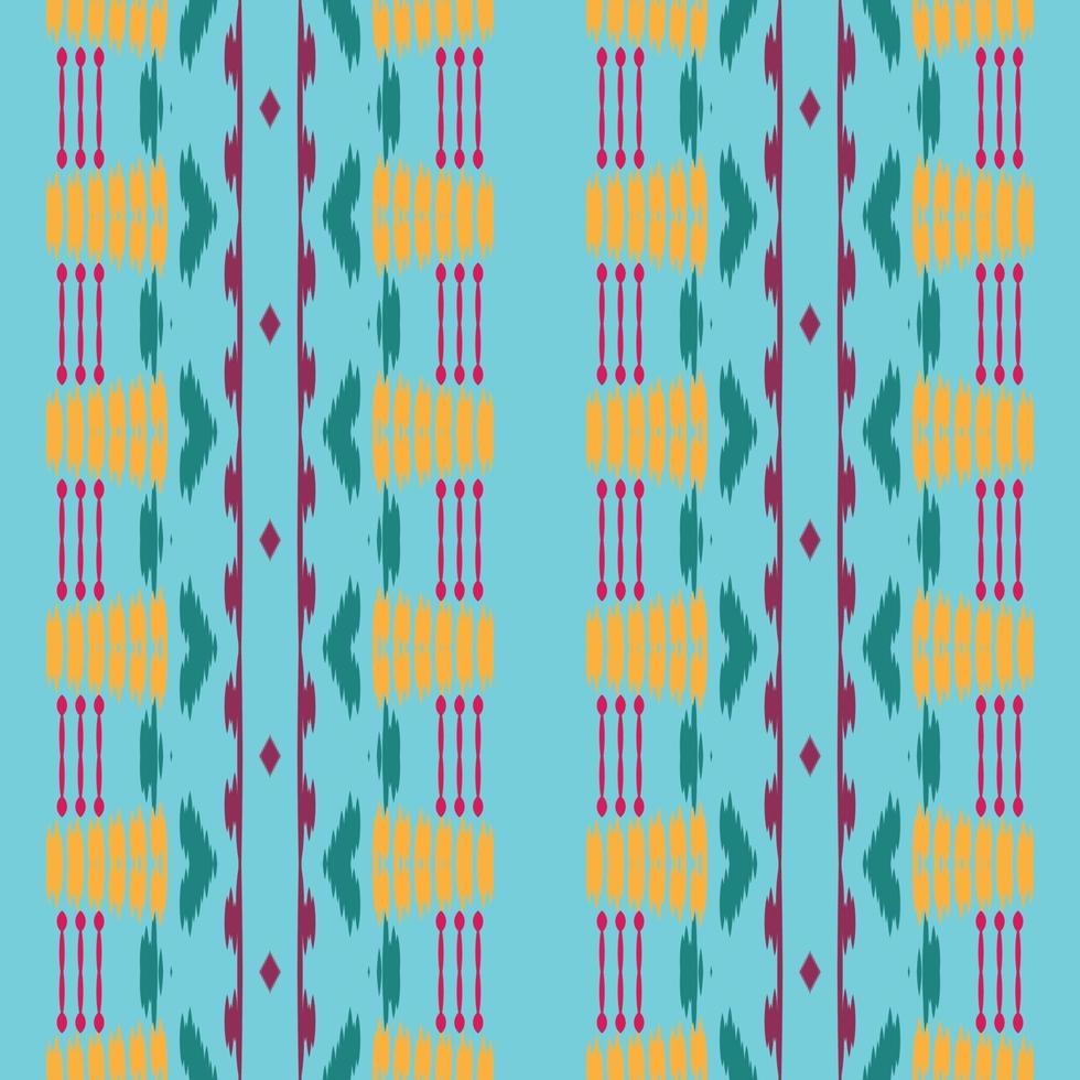 ikkat of ikat chevron batik textiel naadloos patroon digitaal vector ontwerp voor afdrukken Saree kurti Borneo kleding stof grens borstel symbolen stalen elegant