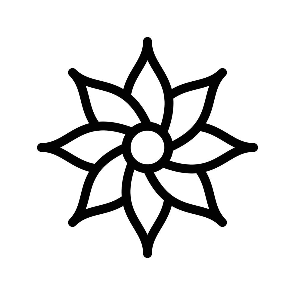 bloem vectorillustratie op een background.premium kwaliteit symbolen.vector pictogrammen voor concept en grafisch ontwerp. vector