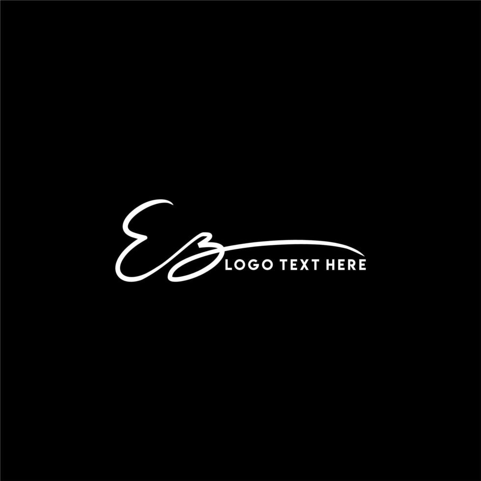 ez logo, hand- getrokken ez brief logo, ez handtekening logo, ez eratief logo, ez monogram logo vector