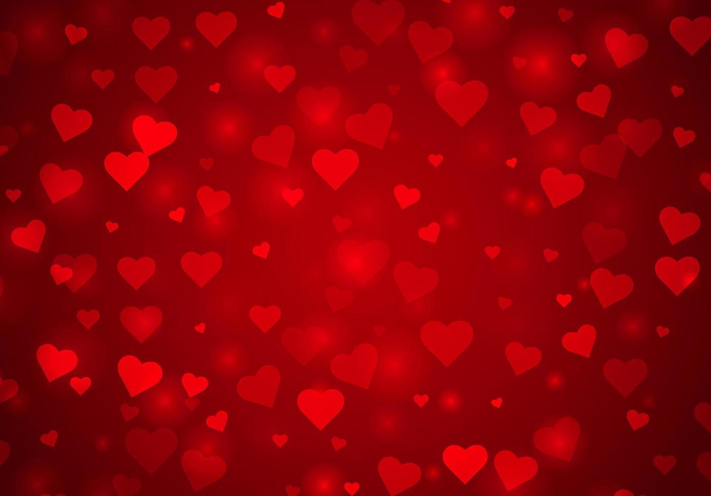 mooi harten en abstract achtergrond.valentijn dag liefde verhouding vakantie evenement feestelijk concept.groet kaart. ik liefde jij. 14 februari. vector illustratie