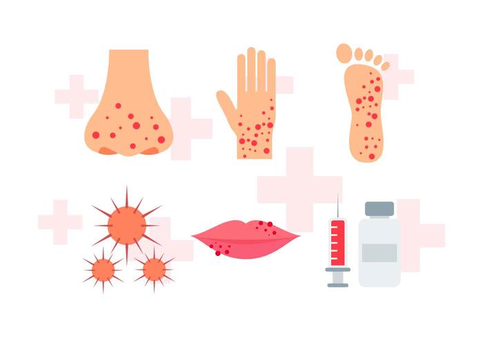 Vrijstaande Dermatologische Vectoren