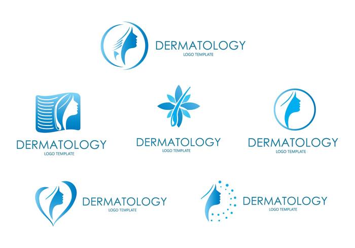 Dermatologie Modern Logo vector