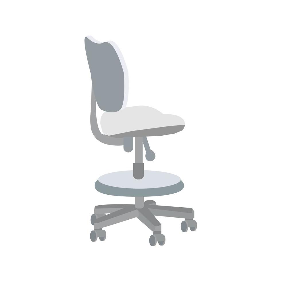 realistisch kantoor fauteuil vector illustratie