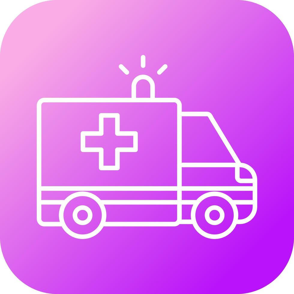 ambulance vector pictogram