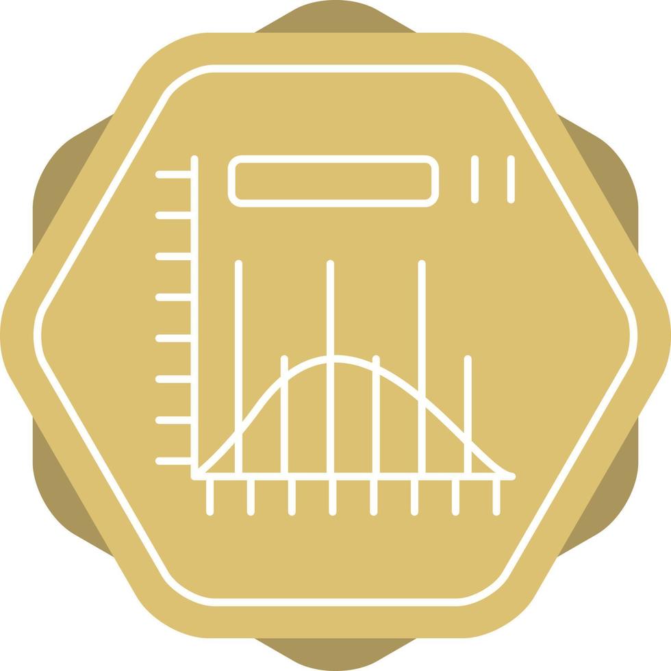 histogram vector icoon