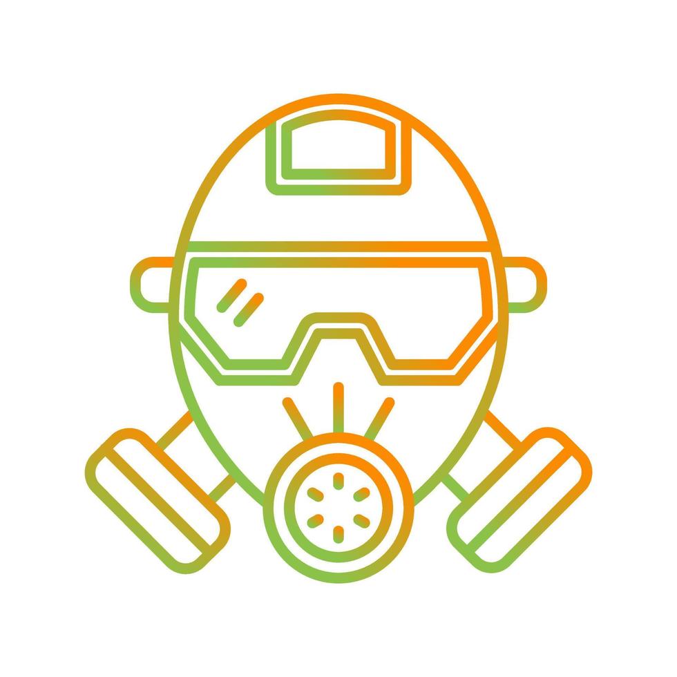 gasmasker vector icon