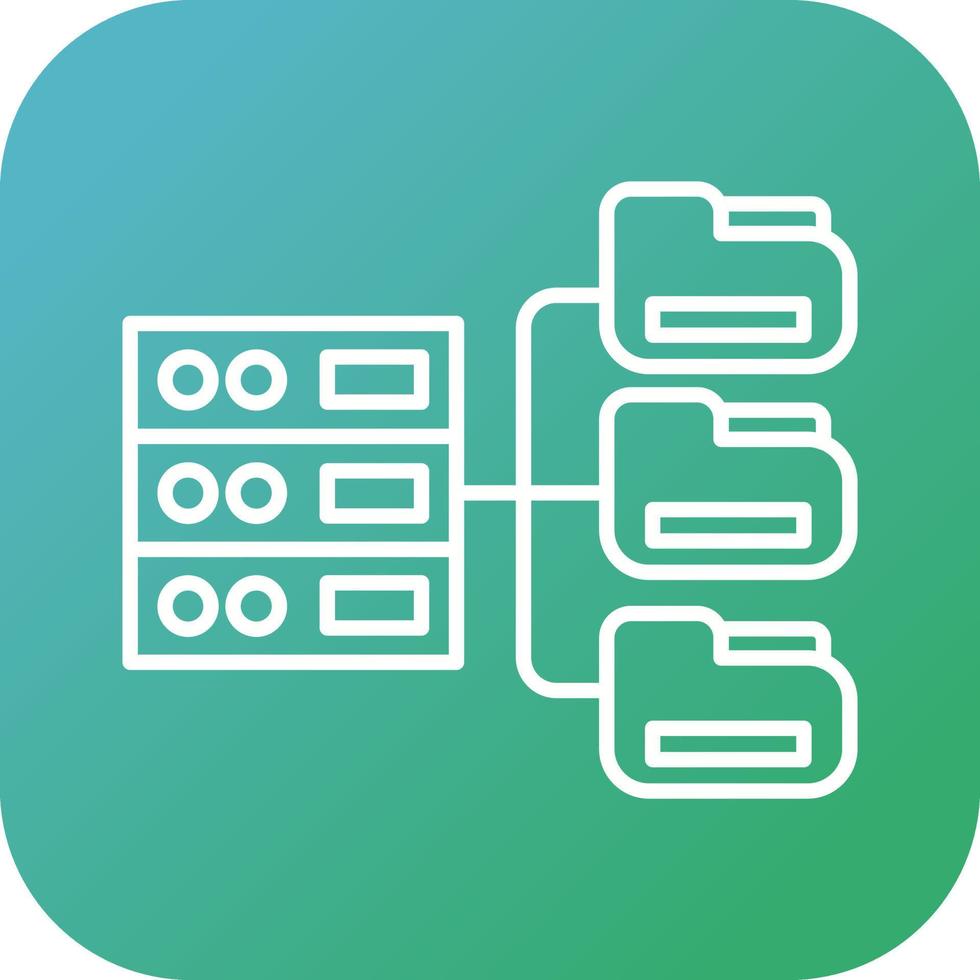 database vector pictogram