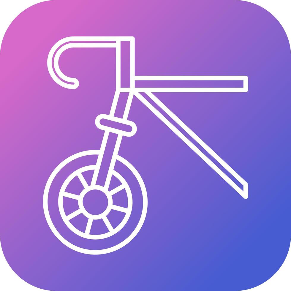 fixie vector icoon