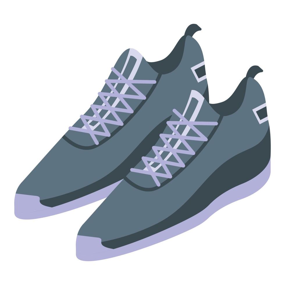 mode sportschoenen icoon, isometrische stijl vector