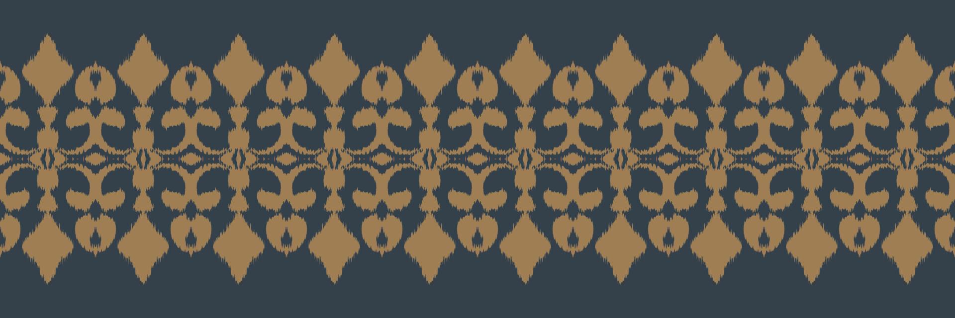 batik textiel ikat kader naadloos patroon digitaal vector ontwerp voor afdrukken Saree kurti Borneo kleding stof grens borstel symbolen stalen katoen