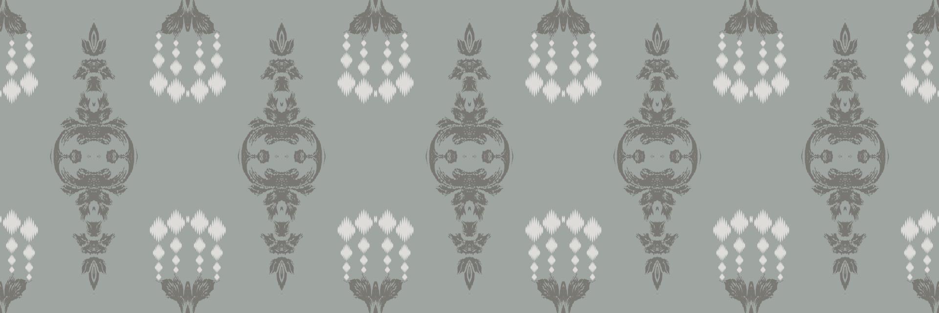 batik textiel Afrikaanse ikat naadloos patroon digitaal vector ontwerp voor afdrukken Saree kurti Borneo kleding stof grens borstel symbolen stalen elegant