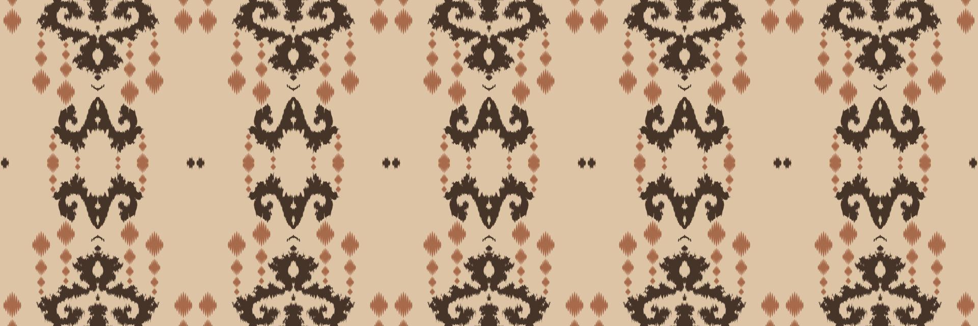 ikkat of ikat ontwerpen batik textiel naadloos patroon digitaal vector ontwerp voor afdrukken Saree kurti Borneo kleding stof grens borstel symbolen stalen elegant