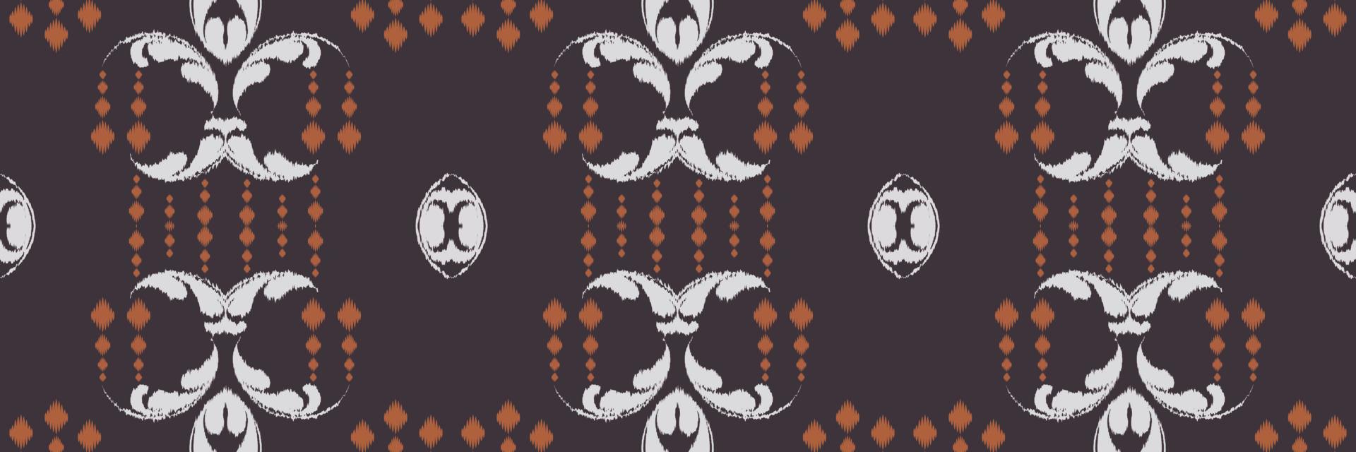 motief ikat aztec batik textiel naadloos patroon digitaal vector ontwerp voor afdrukken Saree kurti Borneo kleding stof grens borstel symbolen stalen partij slijtage