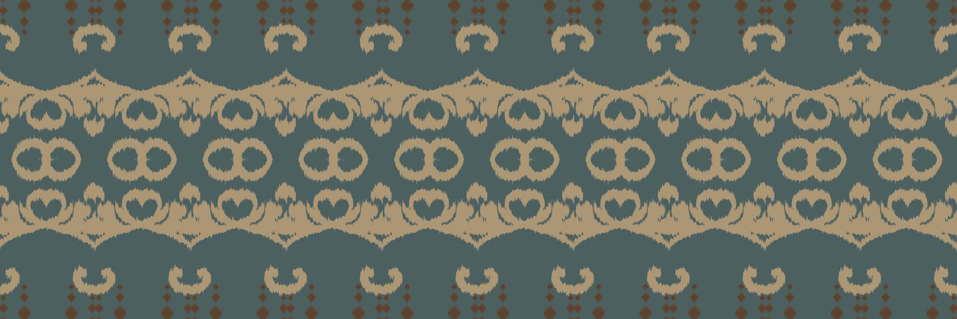 etnisch ikat strepen batik textiel naadloos patroon digitaal vector ontwerp voor afdrukken Saree kurti Borneo kleding stof grens borstel symbolen stalen ontwerper
