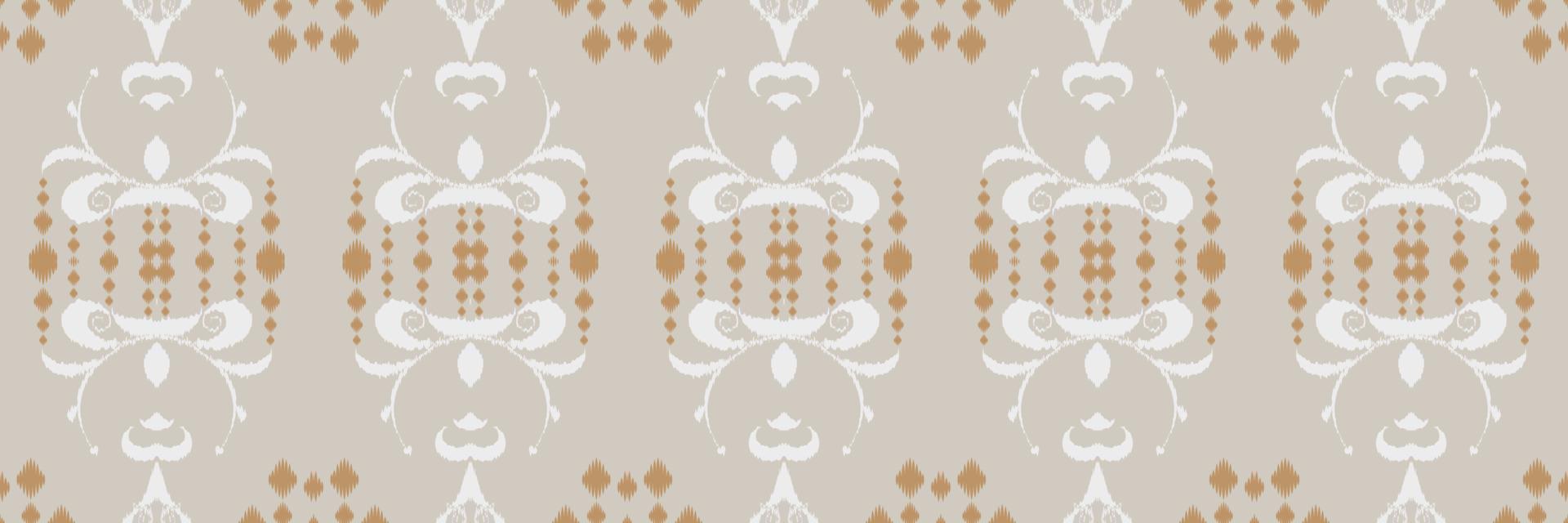 ikkat of ikat driehoek batik textiel naadloos patroon digitaal vector ontwerp voor afdrukken Saree kurti Borneo kleding stof grens borstel symbolen stalen partij slijtage