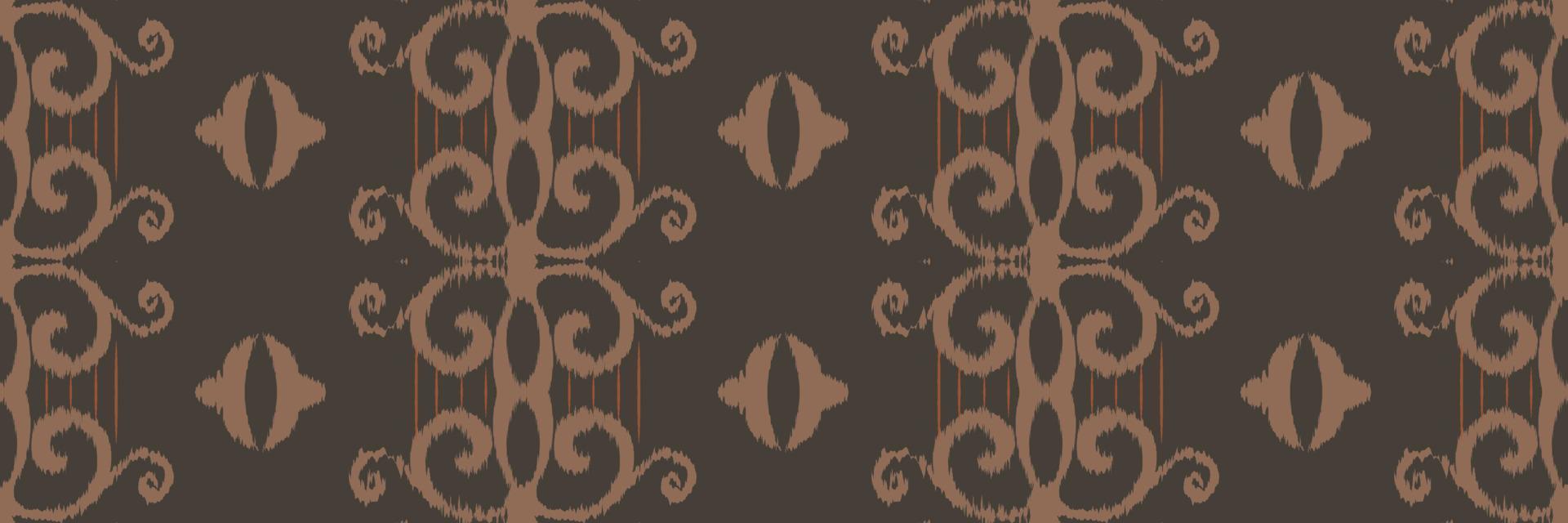 batik textiel ikat bloemen naadloos patroon digitaal vector ontwerp voor afdrukken Saree kurti Borneo kleding stof grens borstel symbolen stalen katoen