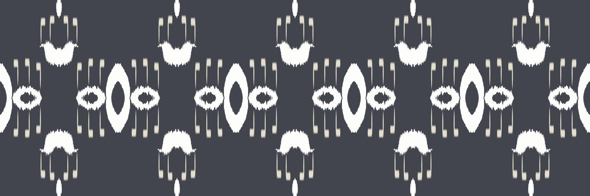 batik textiel ikat achtergrond naadloos patroon digitaal vector ontwerp voor afdrukken Saree kurti Borneo kleding stof grens borstel symbolen stalen elegant