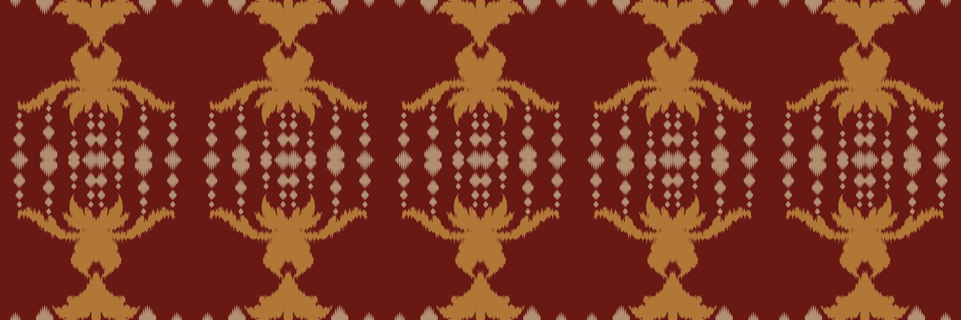 ikkat of ikat prints batik textiel naadloos patroon digitaal vector ontwerp voor afdrukken Saree kurti Borneo kleding stof grens borstel symbolen stalen katoen