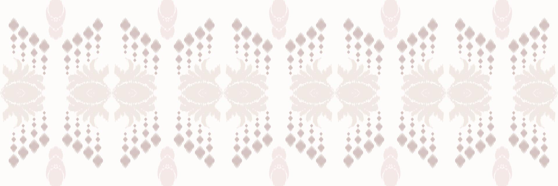 ikat ontwerp batik textiel naadloos patroon digitaal vector ontwerp voor afdrukken Saree kurti Borneo kleding stof grens borstel symbolen stalen katoen