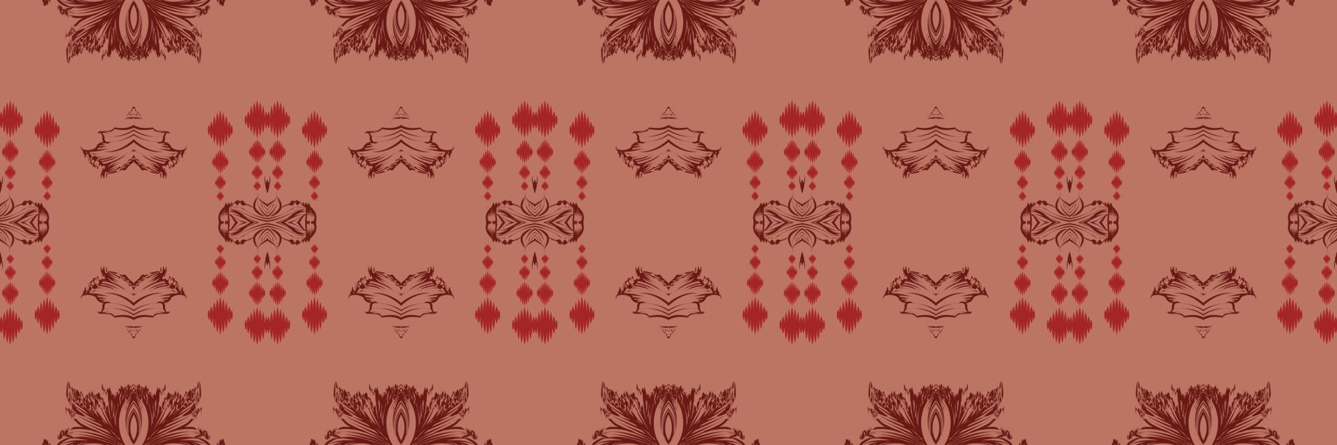 motief ikat diamant batik textiel naadloos patroon digitaal vector ontwerp voor afdrukken Saree kurti Borneo kleding stof grens borstel symbolen stalen partij slijtage