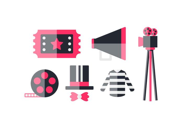 Gratis Uitstekende Silent Film Vector