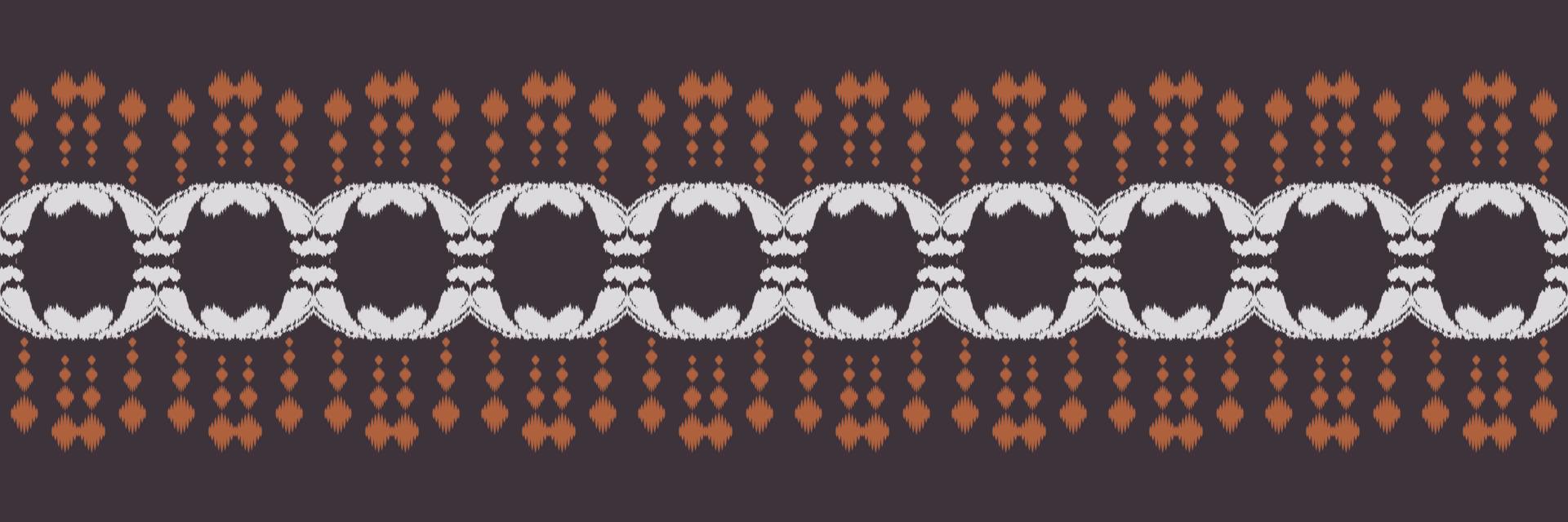 ikat bloemen tribal kunst naadloos patroon. etnisch meetkundig batik ikkat digitaal vector textiel ontwerp voor prints kleding stof Saree mughal borstel symbool zwaden structuur kurti kurtis kurta's