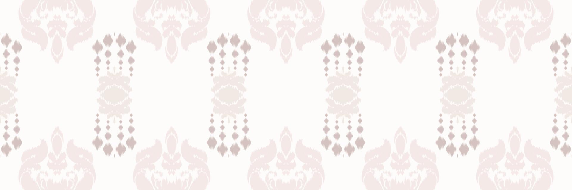 motief ikat bloemen batik textiel naadloos patroon digitaal vector ontwerp voor afdrukken Saree kurti Borneo kleding stof grens borstel symbolen stalen katoen