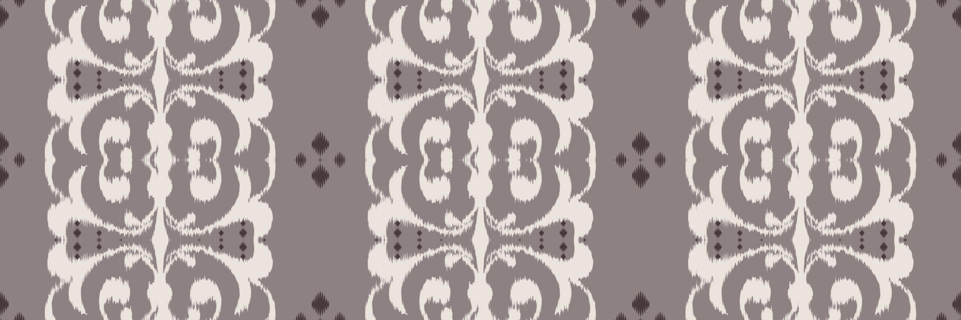 batik textiel etnisch ikat ontwerpen naadloos patroon digitaal vector ontwerp voor afdrukken Saree kurti Borneo kleding stof grens borstel symbolen stalen ontwerper