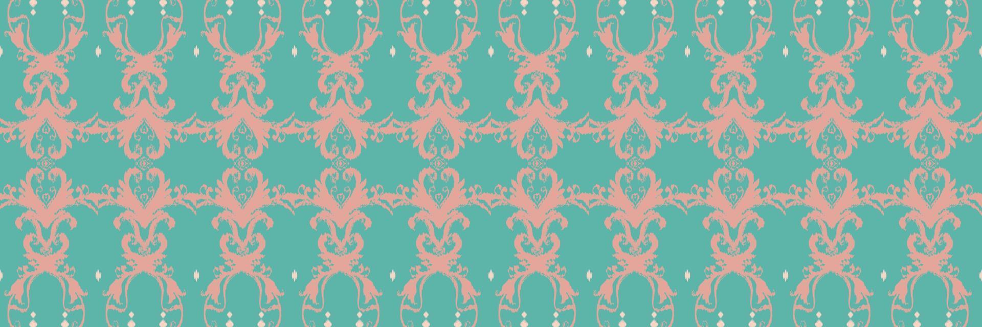 etnisch ikat structuur batik textiel naadloos patroon digitaal vector ontwerp voor afdrukken Saree kurti Borneo kleding stof grens borstel symbolen stalen ontwerper