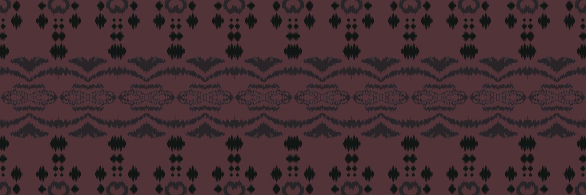 ikat ontwerpen tribal aztec naadloos patroon. etnisch meetkundig ikkat batik digitaal vector textiel ontwerp voor prints kleding stof Saree mughal borstel symbool zwaden structuur kurti kurtis kurta's