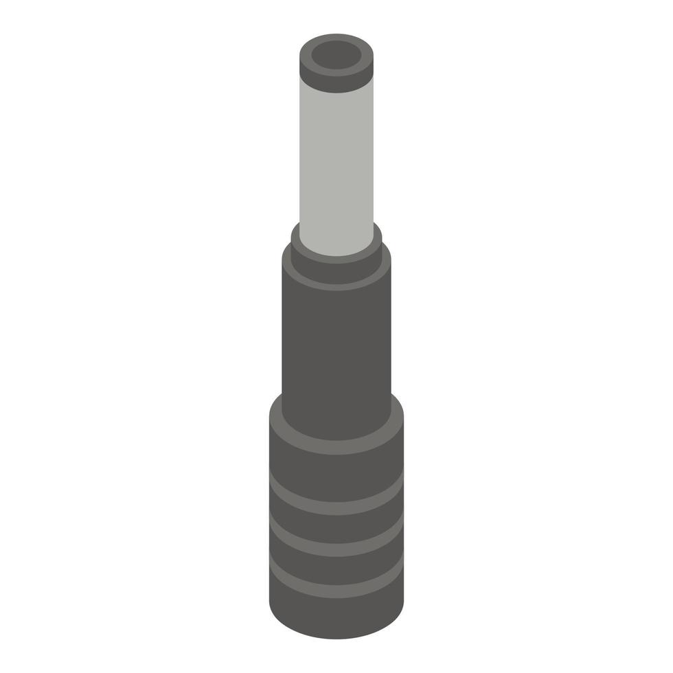 oplader adapter icoon, isometrische stijl vector