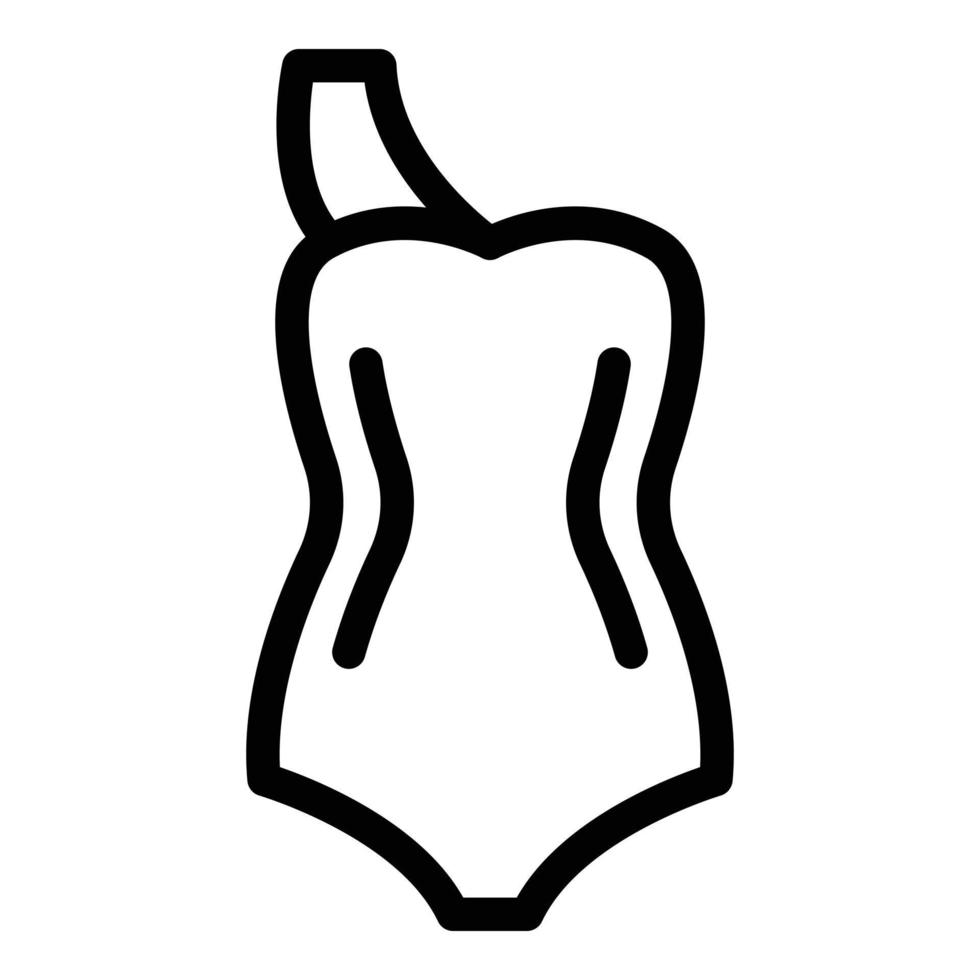 textiel zwempak icoon, schets stijl vector