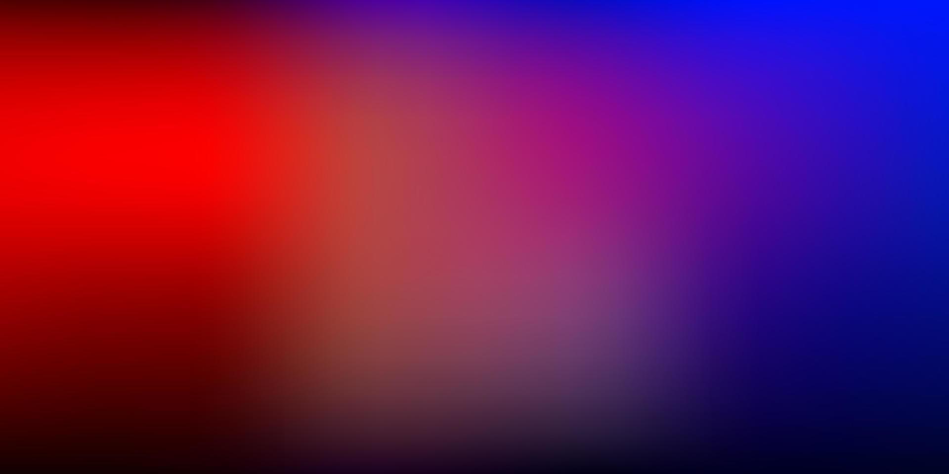lichtblauwe, rode vector verloop achtergrond wazig.