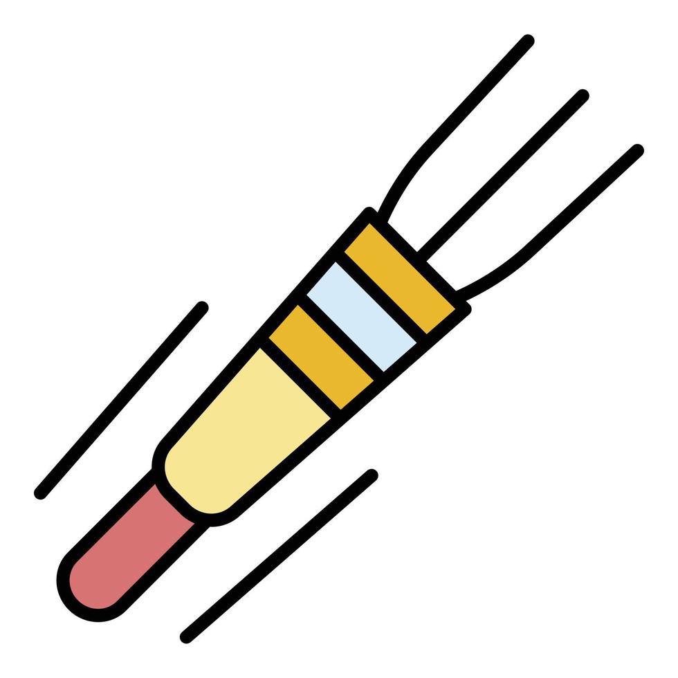 lassen lijn icoon kleur schets vector