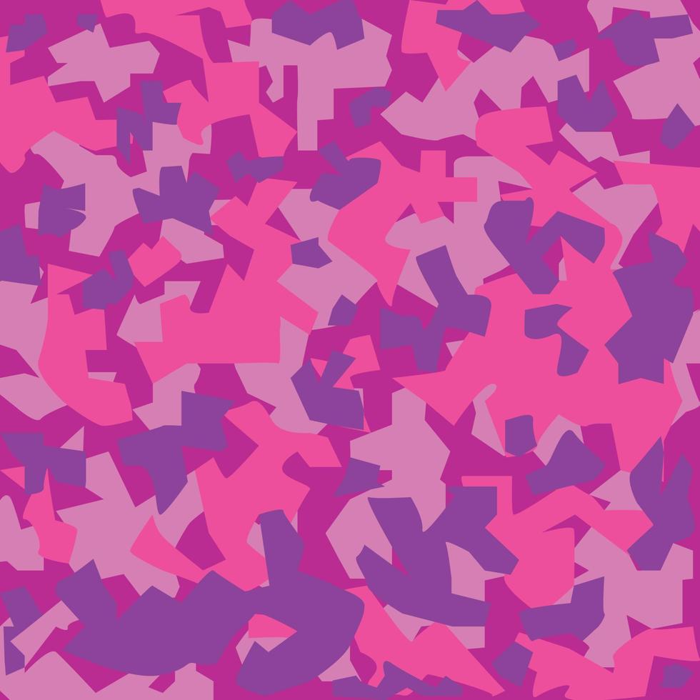 meisjesachtig camouflage patroon vector illustratie