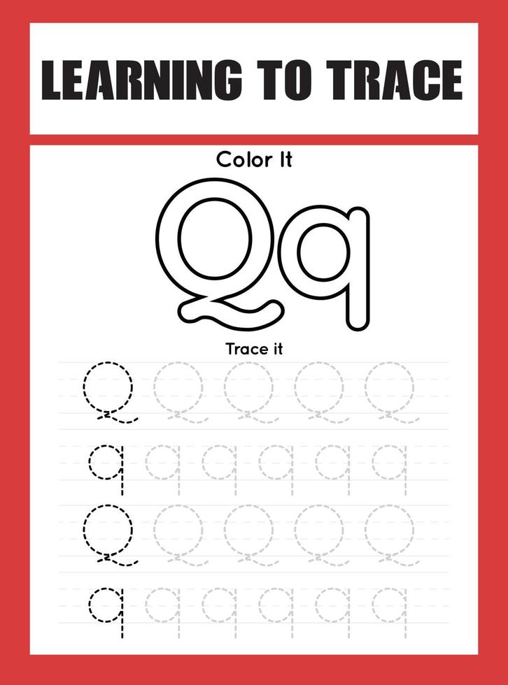 aan het leren naar spoor kinderen werkzaamheid werkblad vector