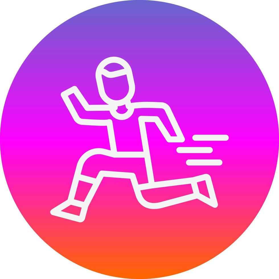 atletiek vector icoon ontwerp