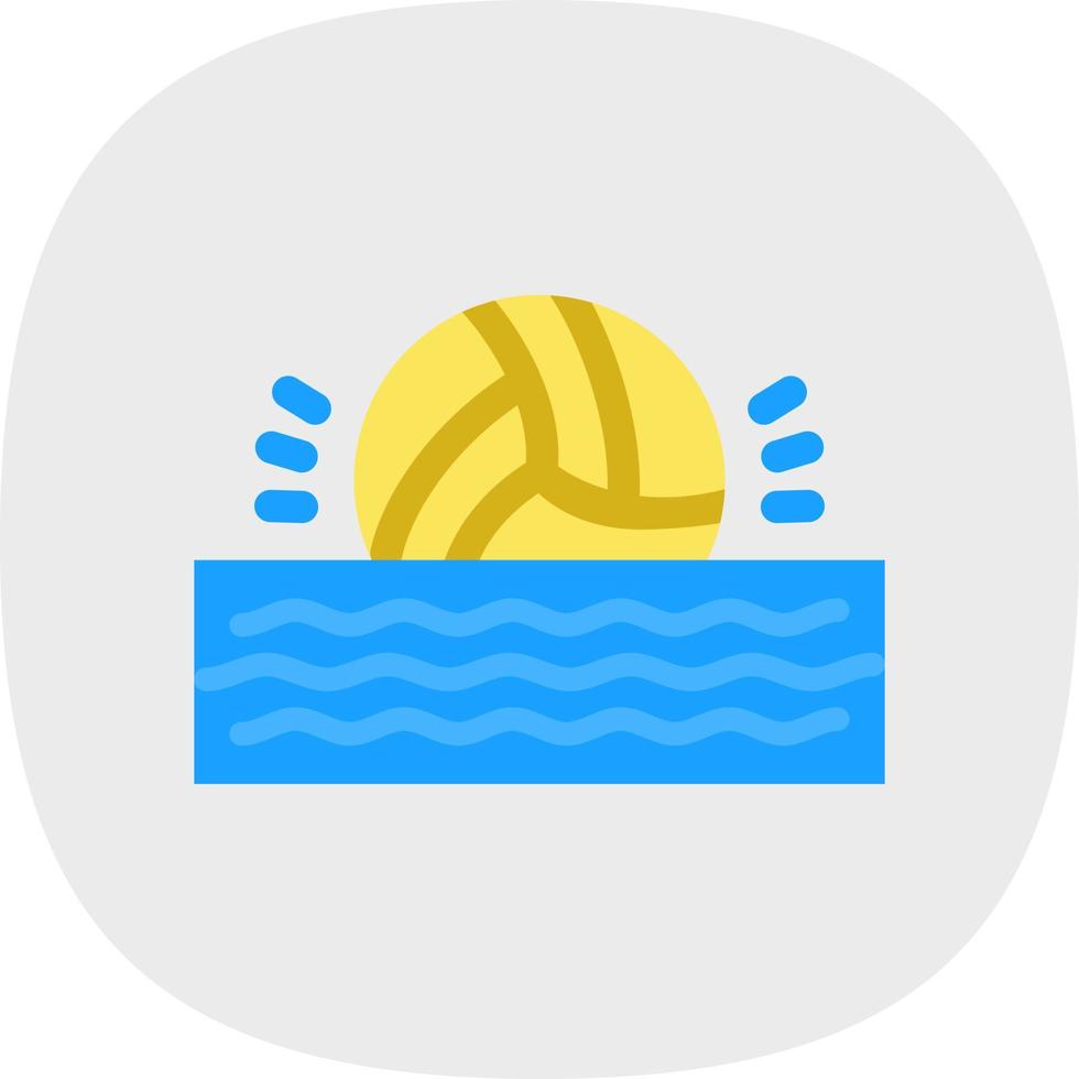 waterpolo vector icoon ontwerp