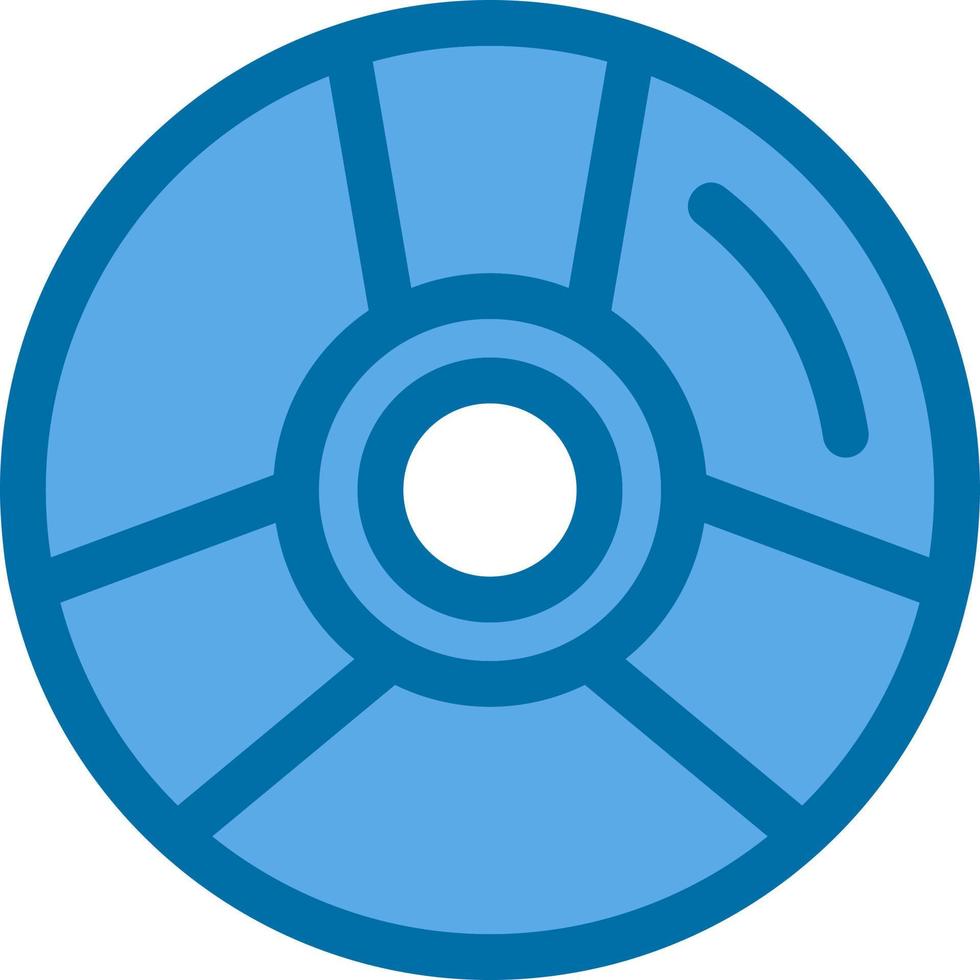 blu straal vector icoon ontwerp