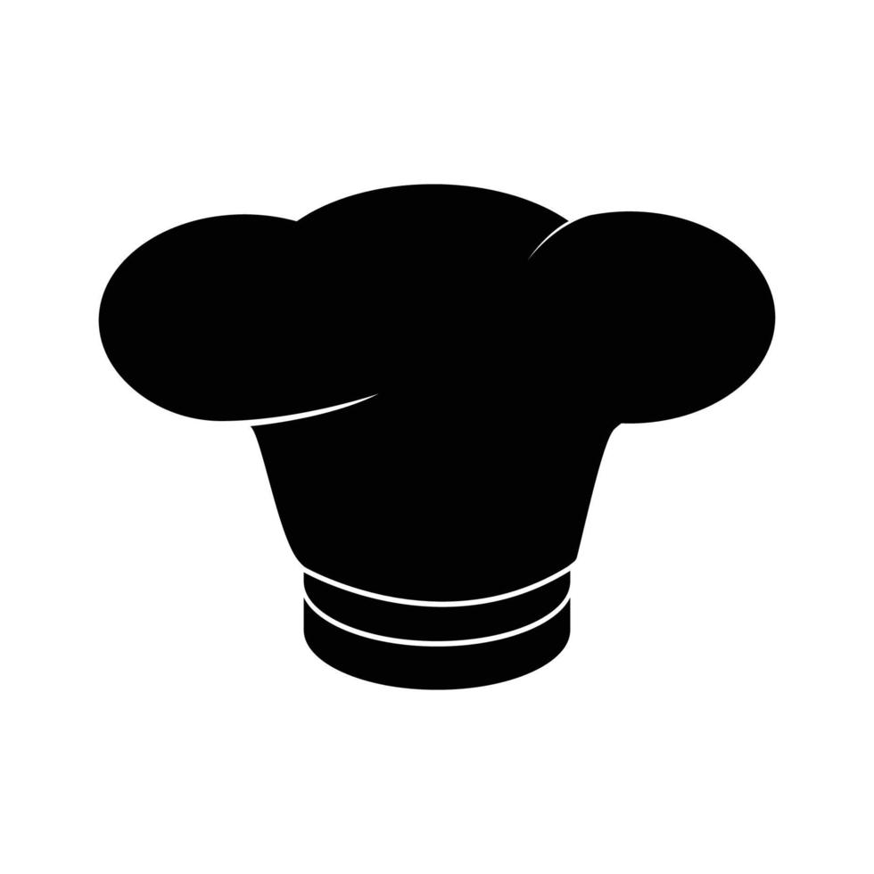 hoed chef logo vector