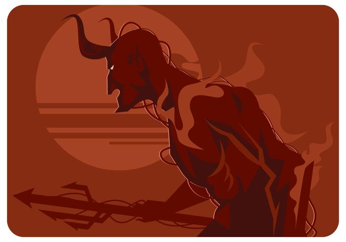 Lucifer Illustratie Vector