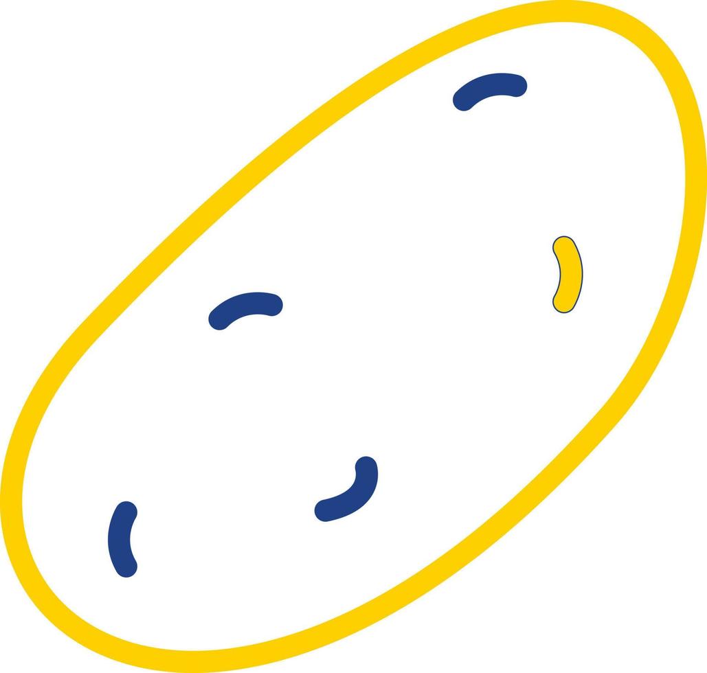 aardappel vector icoon ontwerp