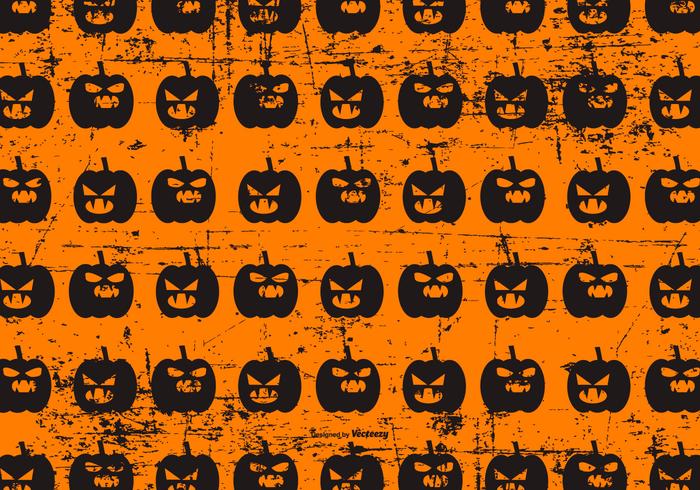 Leuke Halloween Grunge Achtergrond vector