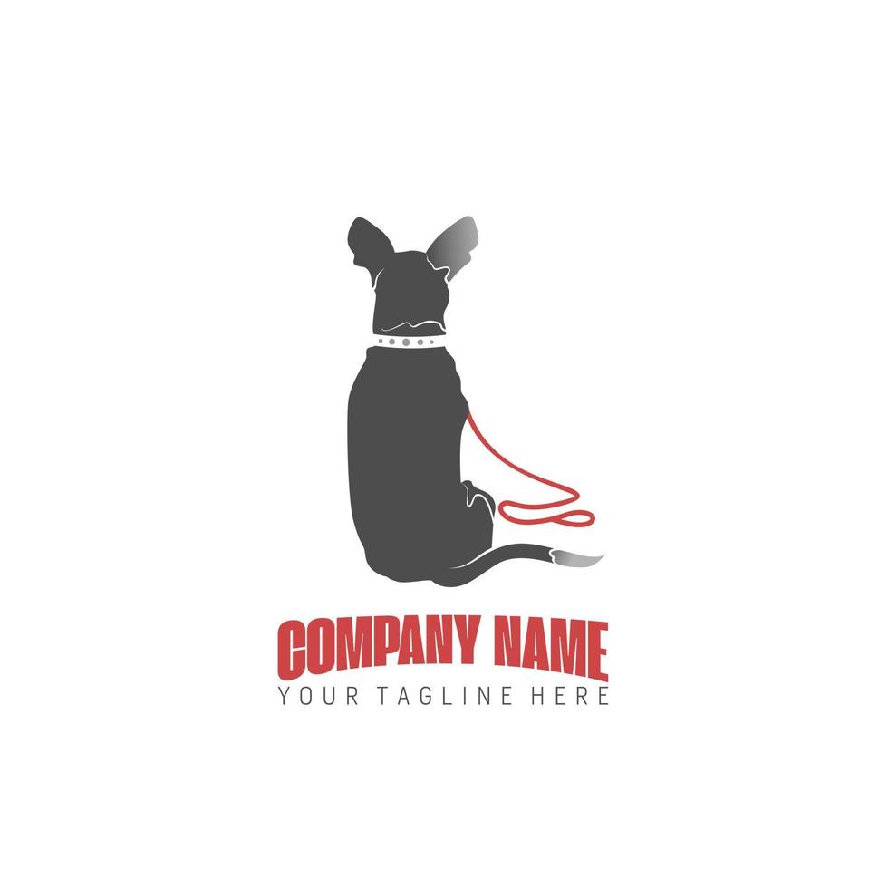 artistiek hond Aan de terug met riem beeld grafisch icoon logo ontwerp abstract concept vector voorraad. kan worden gebruikt net zo een symbool verwant naar dier of huisdier