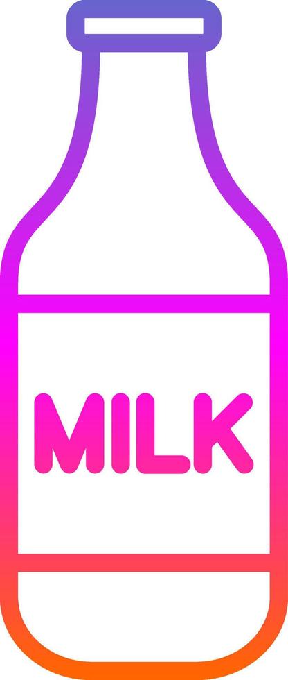 melk fles vector icoon ontwerp