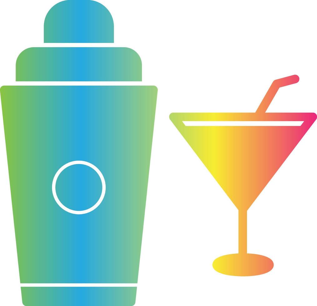 cocktail shaker vector icoon ontwerp