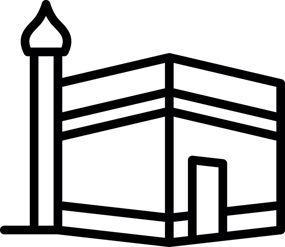 kaaba vector icoon ontwerp