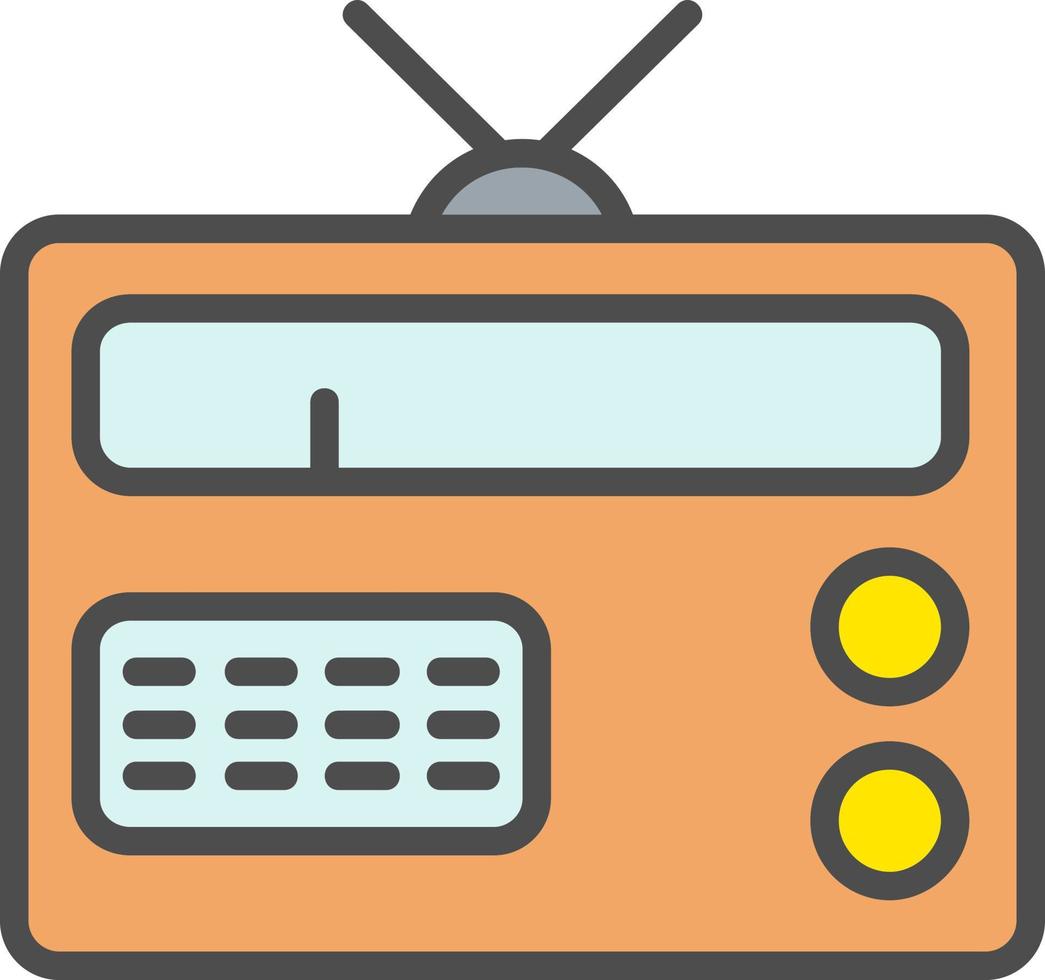 radio vector pictogram