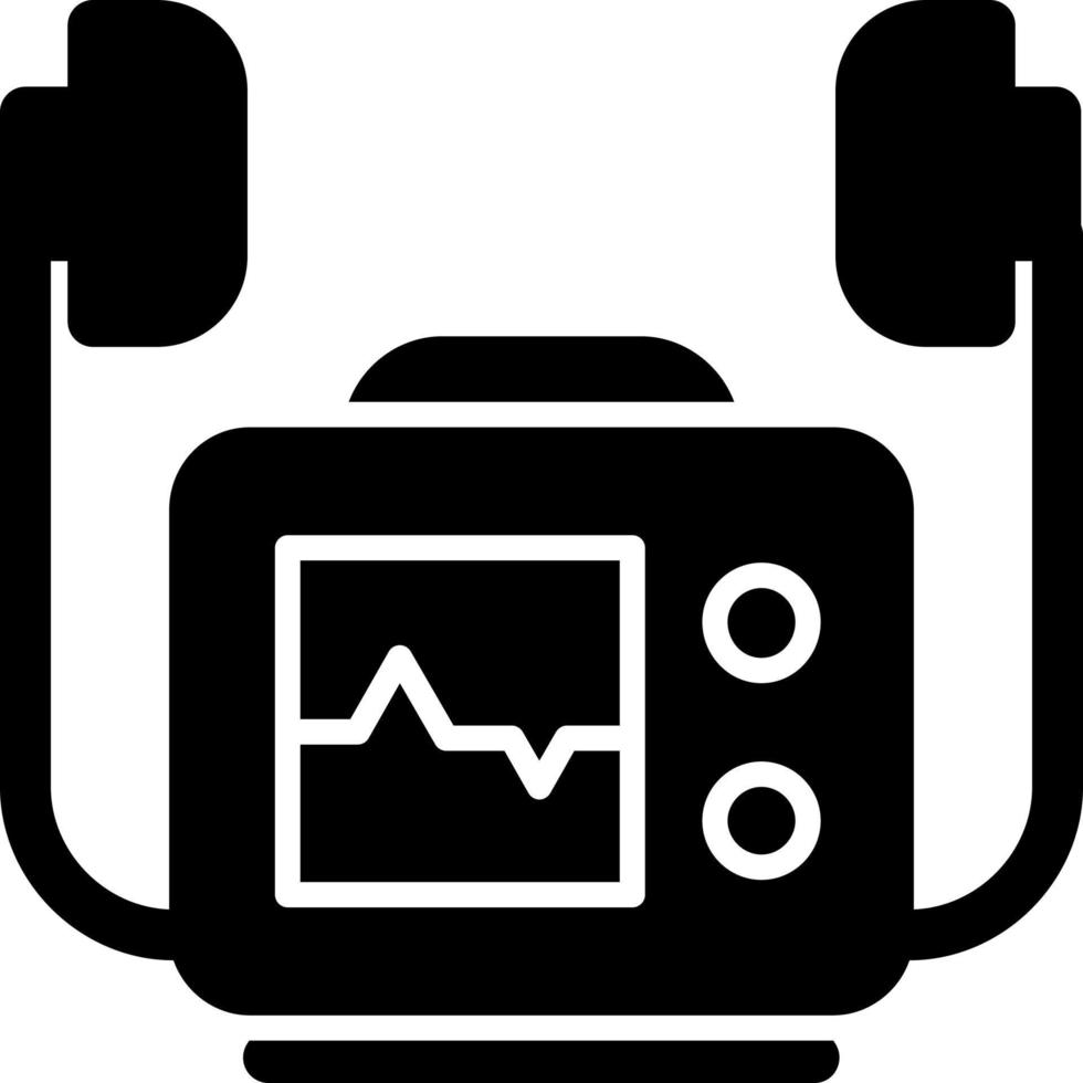 defibrillator vector icoon ontwerp